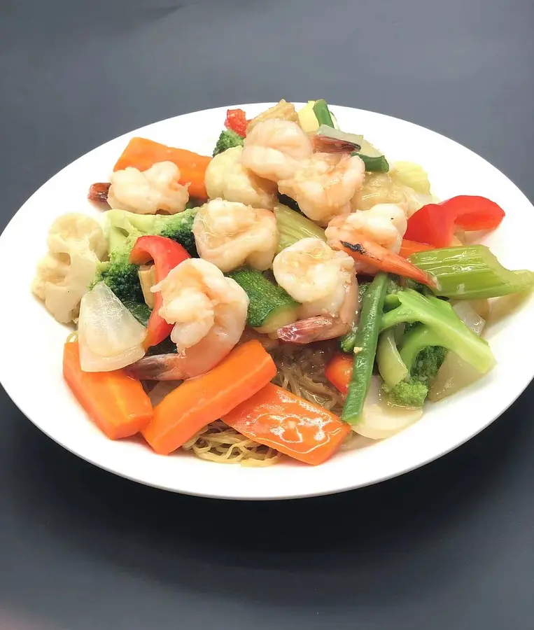 Prawn Chow Mein 濕炒蝦面