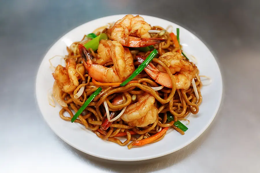 Prawn Fried Noodle 乾炒蝦面